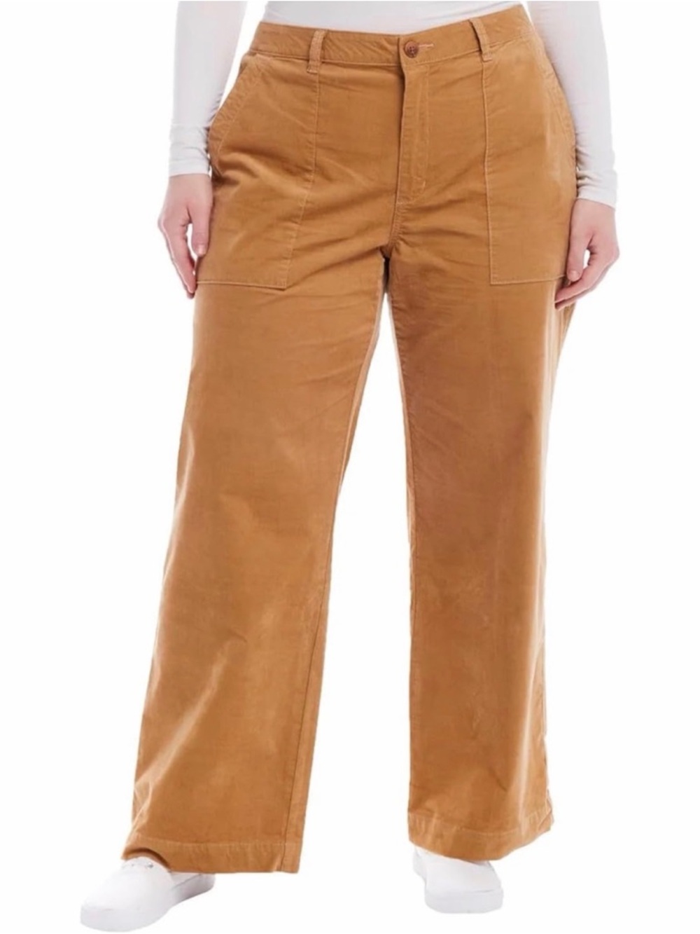 Weatherproof Vintage Wide Leg Stretch Corduroy Pants Sz.8 NWT